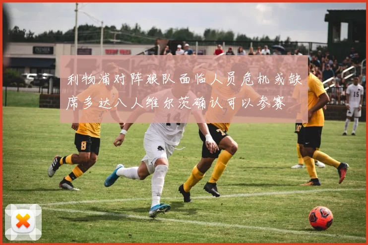 利物浦对阵狼队面临人员危机或缺席多达八人维尔茨确认可以参赛